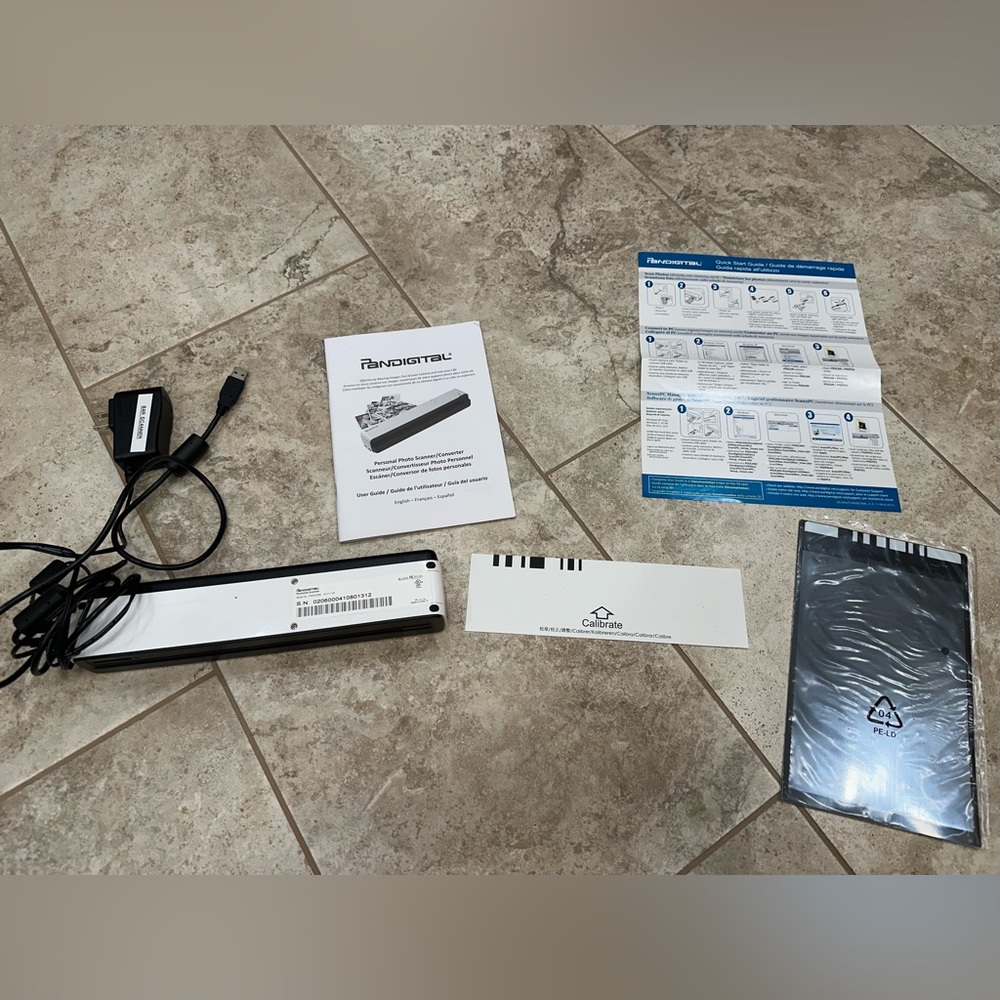 Pandigital Personal Photo Scanner/Converter No. PANSCN06 No PC Needed No SD Card